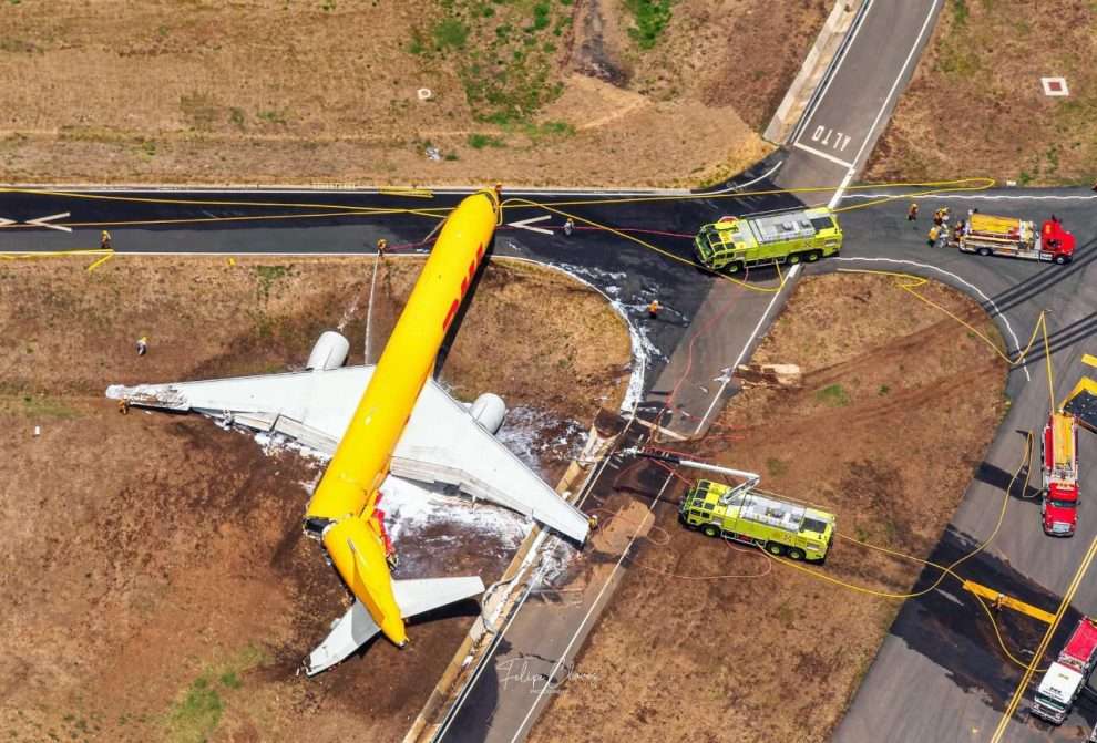 DHL Express Crash in San Jose Down to Hydraulic Failure