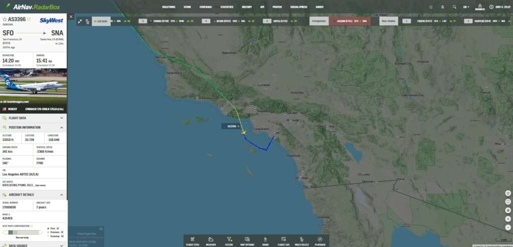 SkyWest Flight from San Francisco Declares Emergency
