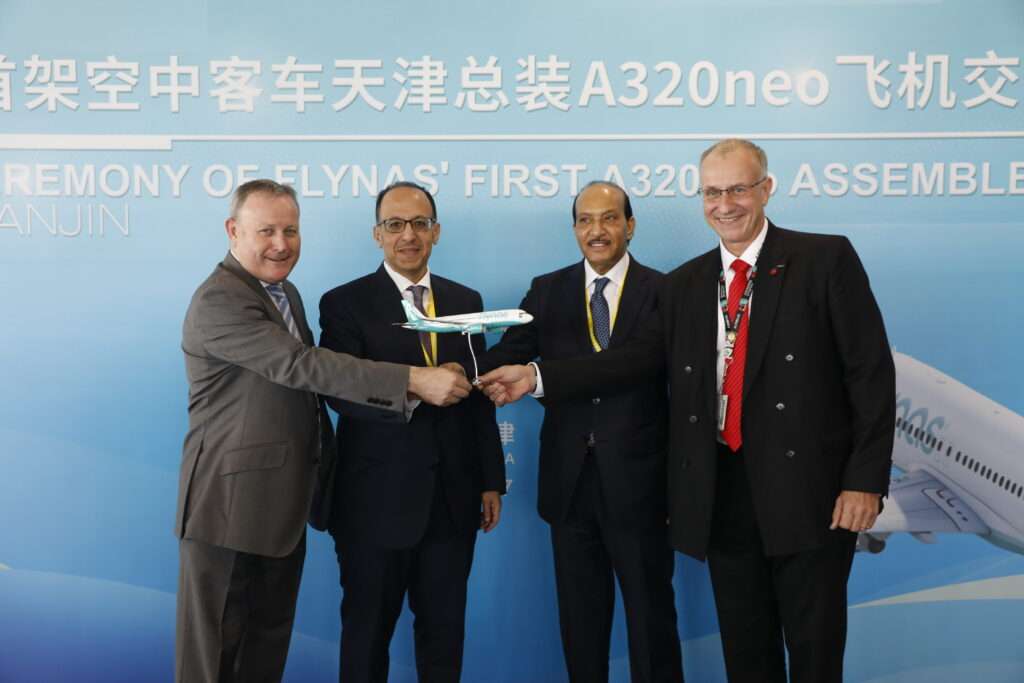 Riyadh: flynas Takes Delivery of Five Airbus A320neo Aircraft