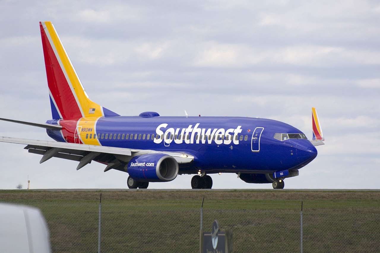 A Southwest Airlines flight between Charleston and Chicago Midway had to divert to Indianapolis following the smell of smoke onboard.