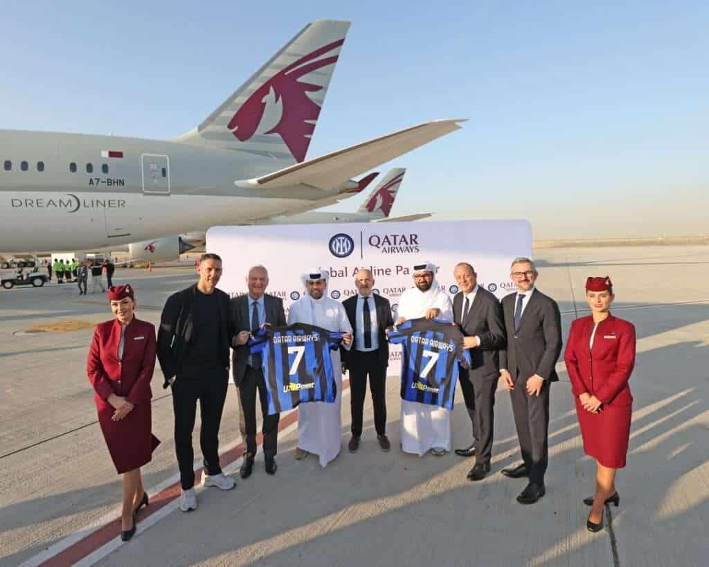 Qatar Airways Adds FC Internazionale Milano As Sponsor