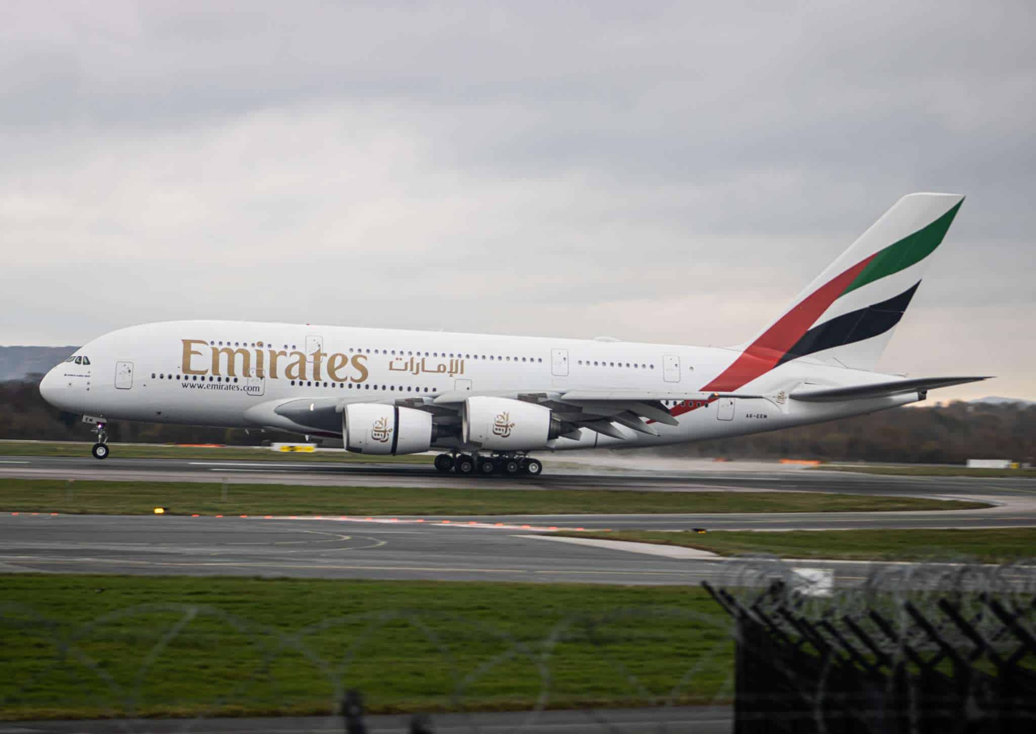 First Emirates Flights from Dubai Operate with SAF