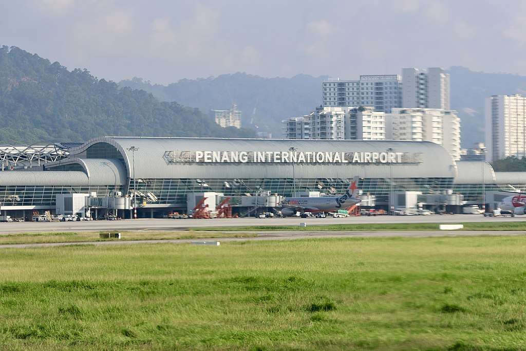 View of Penang International Airport.
