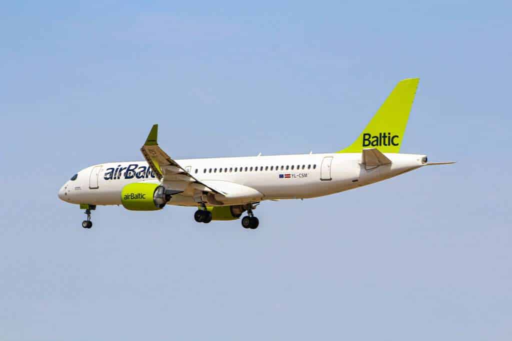 airBaltic Receives 45th Airbus A220-300 Aircraft