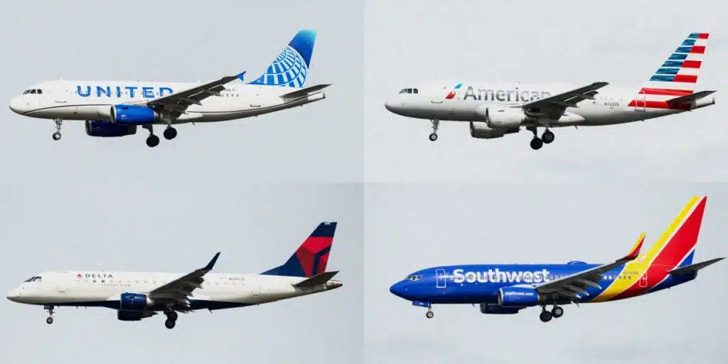 American, Delta, United & Southwest: Who Has The Largest Fleet?