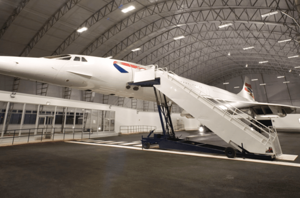 Concorde G-BOAC at Manchester Airport