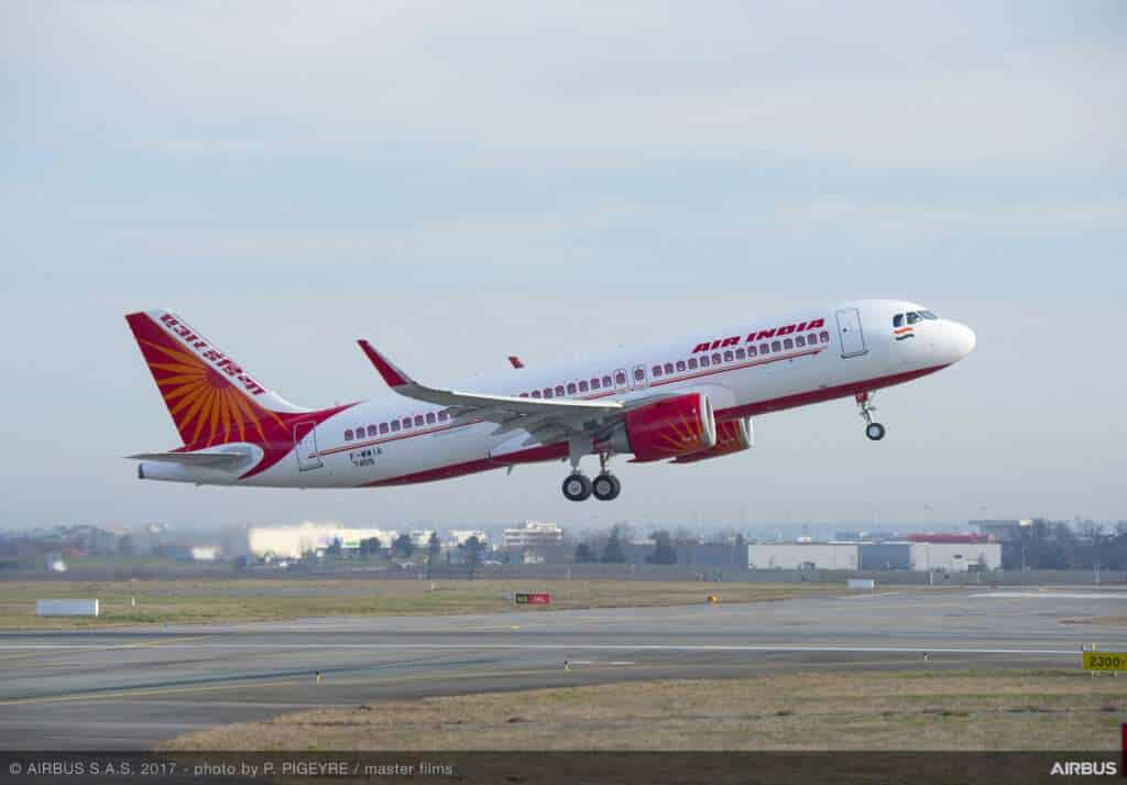 CDB Aviation Delivers First of Six Airbus A320neos to Air India