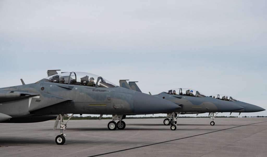 F-15EX Eagles arrive at Eglin AFB