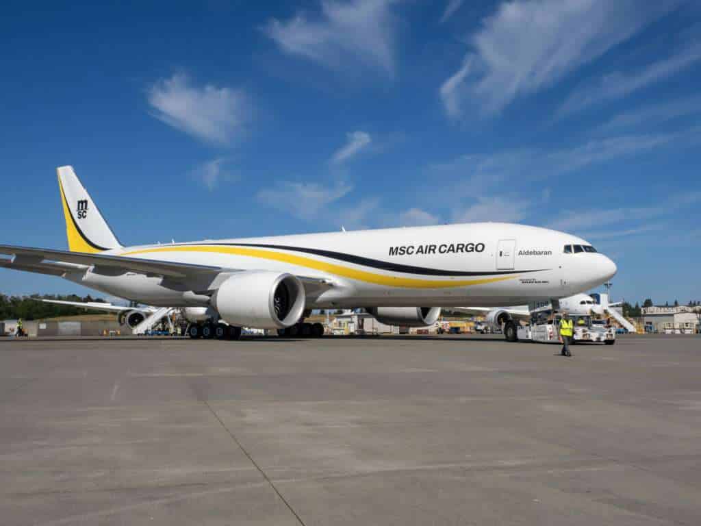 Atlas Air Takes Delivery of New Boeing 777 Freighter for MSC