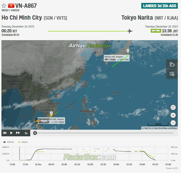 Vietnam Airlines 787 Cracked Windshield in Tokyo