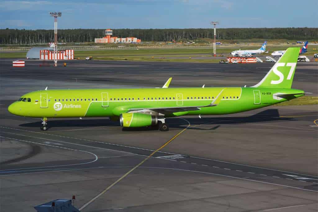 S7 Airlines Reregisters 45 Aircraft to Russia Registration Code