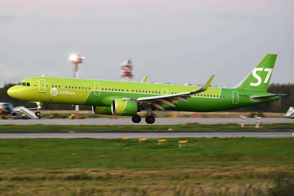 S7 Airlines Reregisters 45 Aircraft to Russia Registration Code