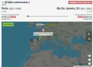 Air France flight from Paris to Rio de Janeiro declares emergency