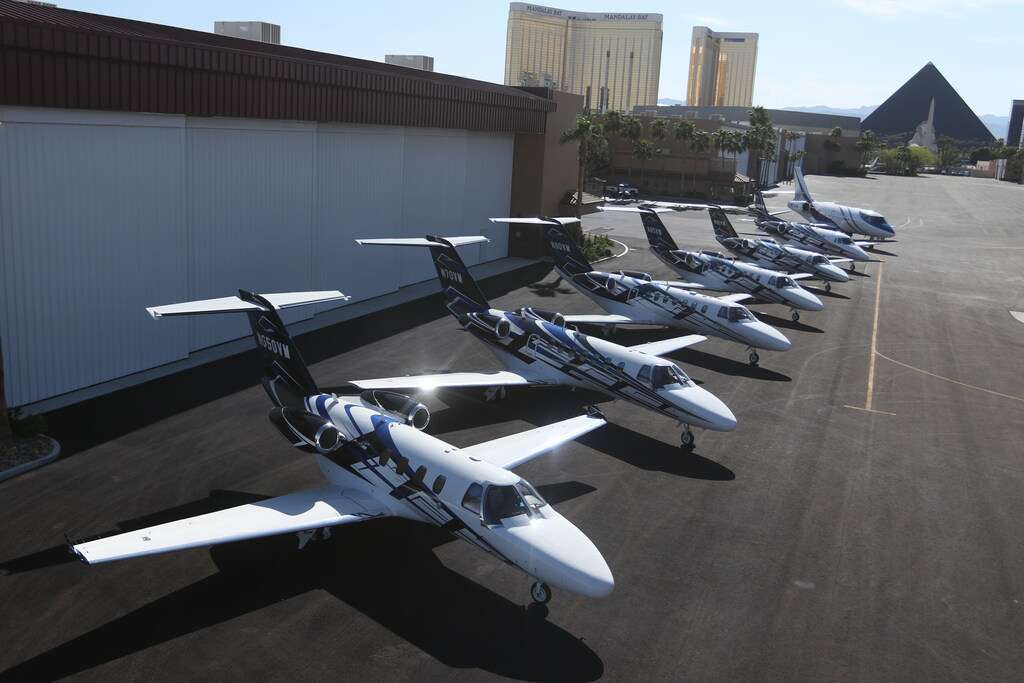 Thrive Aviation light jet fleet photo