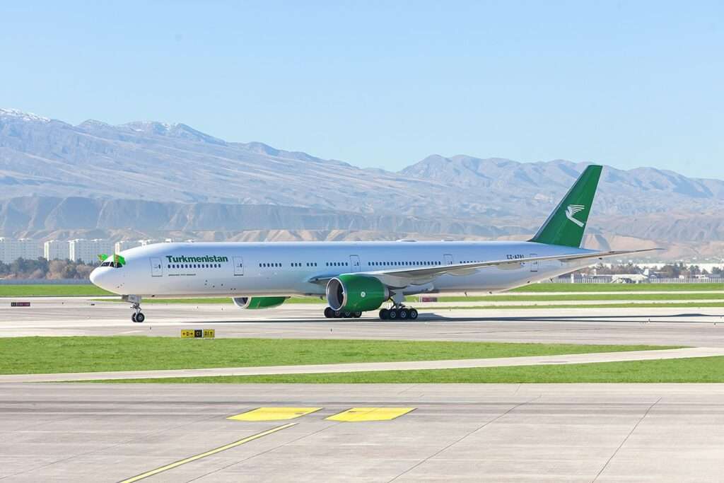 Turkmenistan Receives First Boeing 777-300ER in Ashgabat