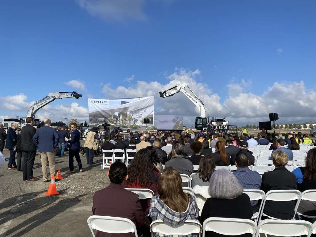 Groundbreaking ceremony at Hollywood Burbank Airport