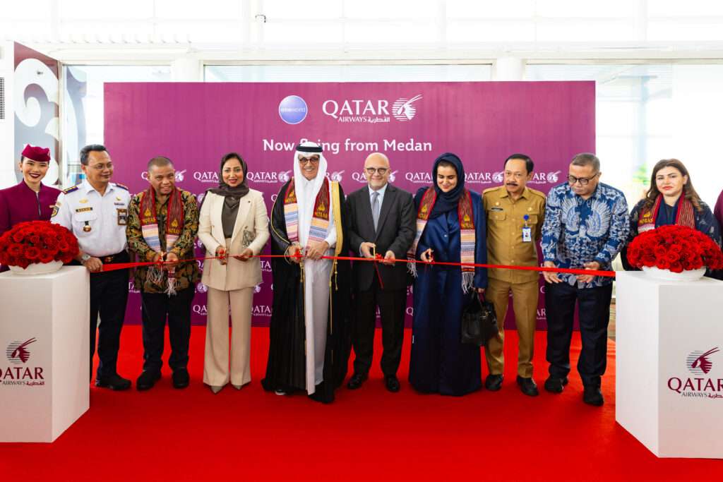Qatar Airways Inaugurates Doha-Medan, Indonesia Flights
