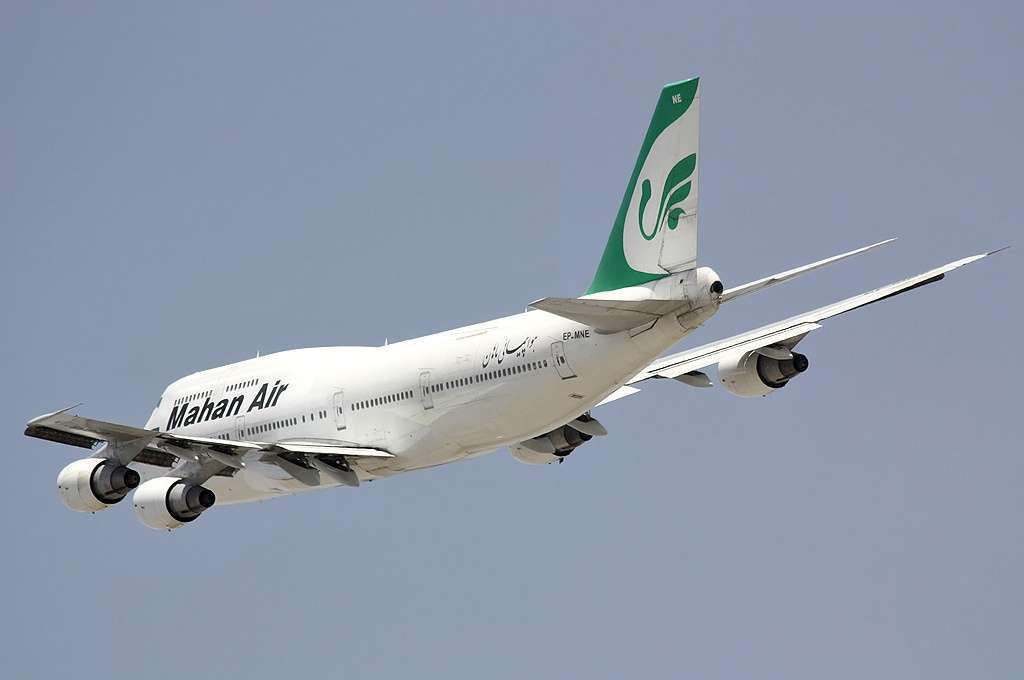 Iranian Mahan Air 747