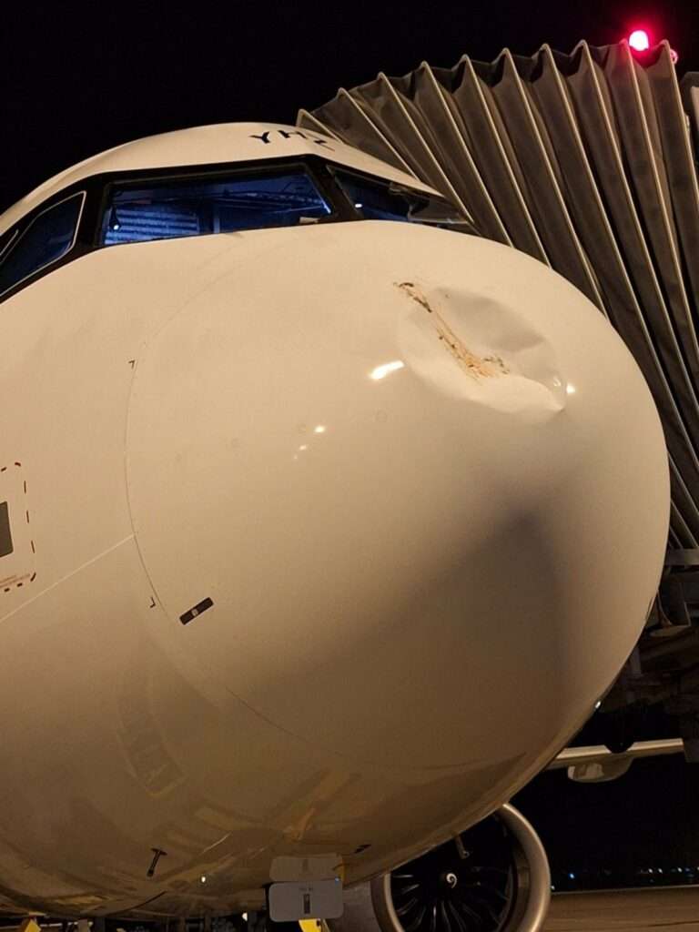 Transavia Airbus A321neo Damaged in Faro, Portugal