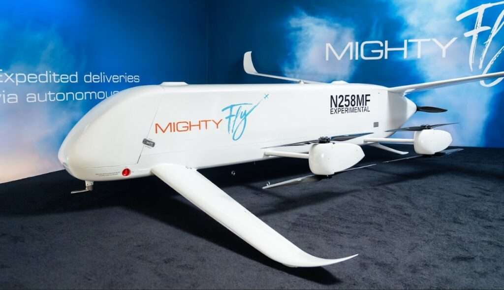 The MightyFly 2024 Cento eVTOL aircraft