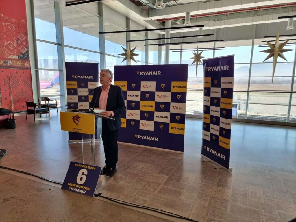 Ryanair Expands Tirana Base With Six New Routes