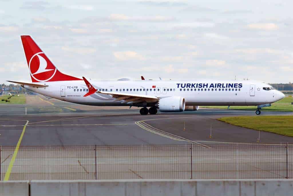 Turkish Airlines Temporarily Grounds All Boeing 737 MAX 9s
