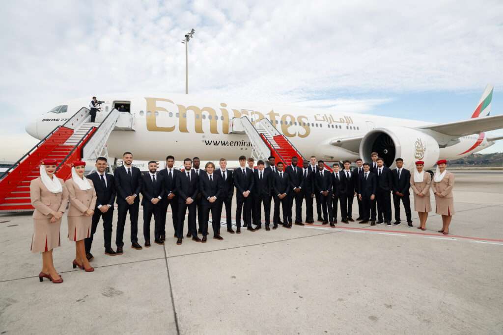 Emirates Flies Real Madrid To Football Match in Riyadh