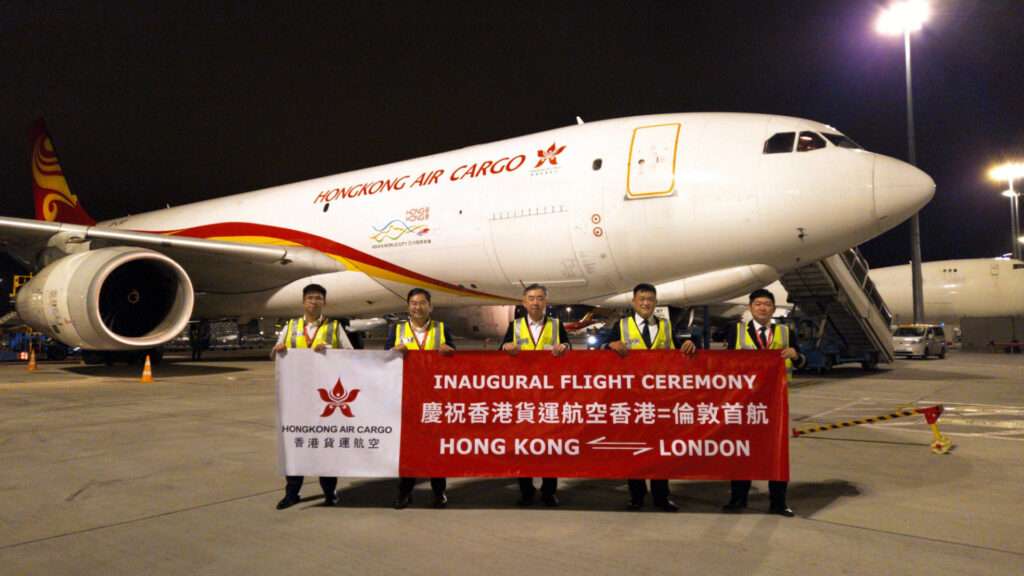 Hong Kong Air Cargo Inaugurates London Stansted Flights