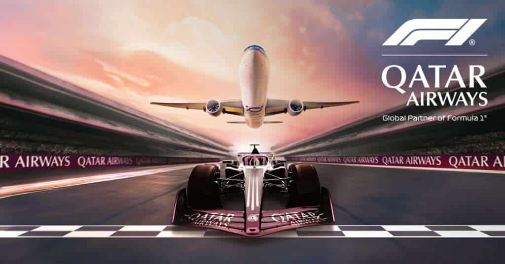 Qatar Airways Expands It's Presence in the World of F1