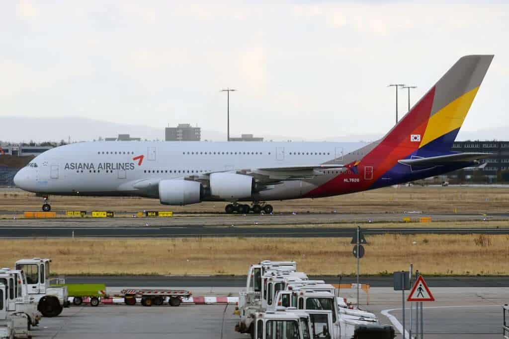 Asiana Airlines A380 Seoul-Los Angeles Diverts to Tokyo