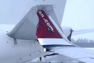 Two Norwegian Aircraft Collide At Oslo-Gardermoen Airport