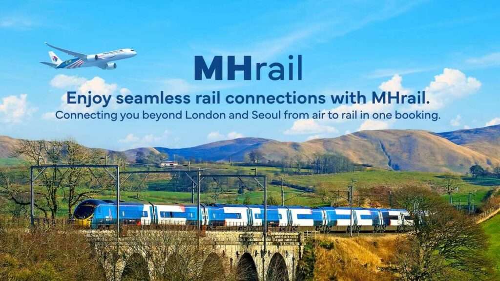 马来西亚航空 MHRail 促销