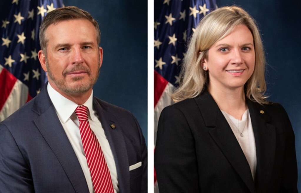 New NTSB appointees ​Warren Randolph, NTSB chief data officer, and Jen Adler, NTSB director of the Office of Safety Recommendations and Communications.​​
