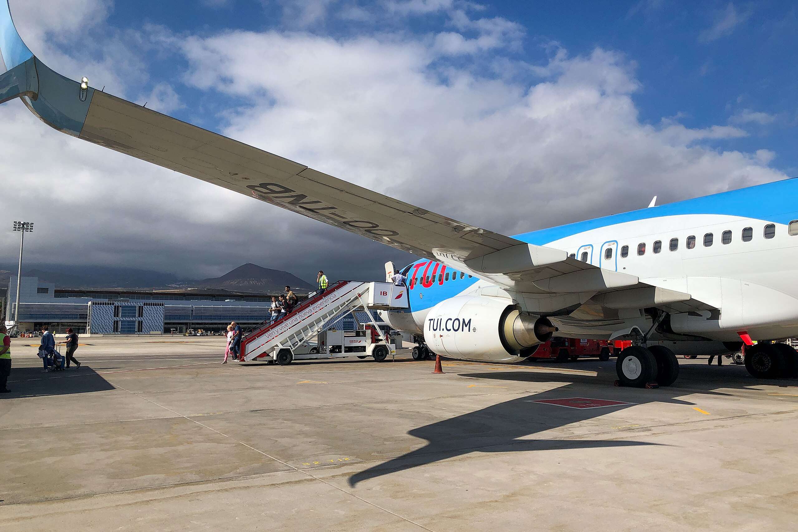 Tui Airways Aircraft At Tenerife Sur Airport 