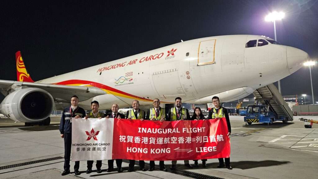 Hong Kong Air Cargo Inaugurates Liege Flights
