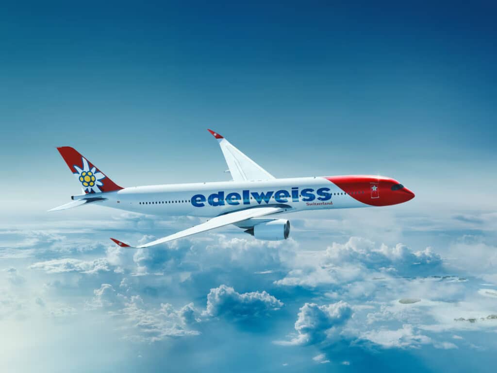 Las Vegas & Vancouver: First Edelweiss A350 Flights from Zurich