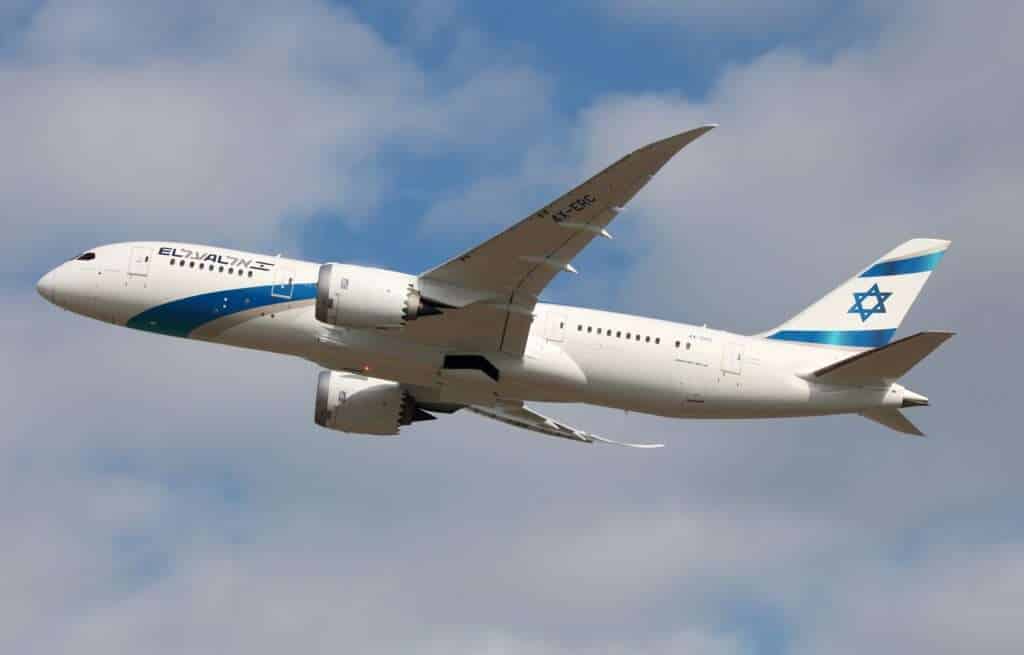 El Al 787 Departing