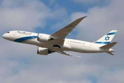 El Al 787 Departing