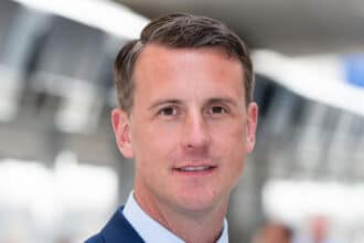 Photo of new Heathrow Airport Chief Operating Officer Mark Johnston.