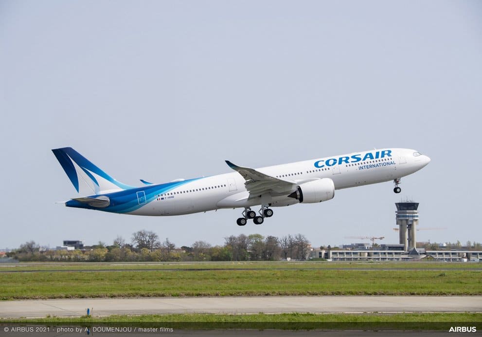 Corsair Receives First of Four Airbus A330neos from AerCap
