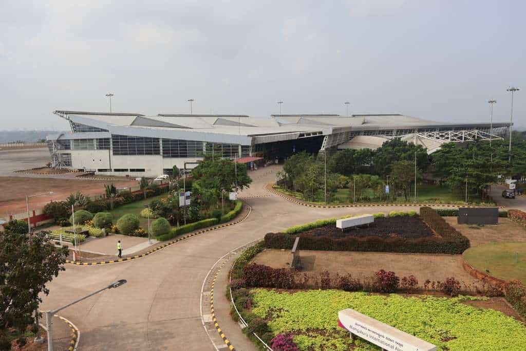 Exterior view of Mangaluru International Airport