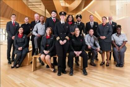 A group of Air Canada staff from all operations divisions.