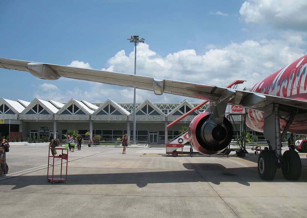 View over tarmac of Langkawi International Airport