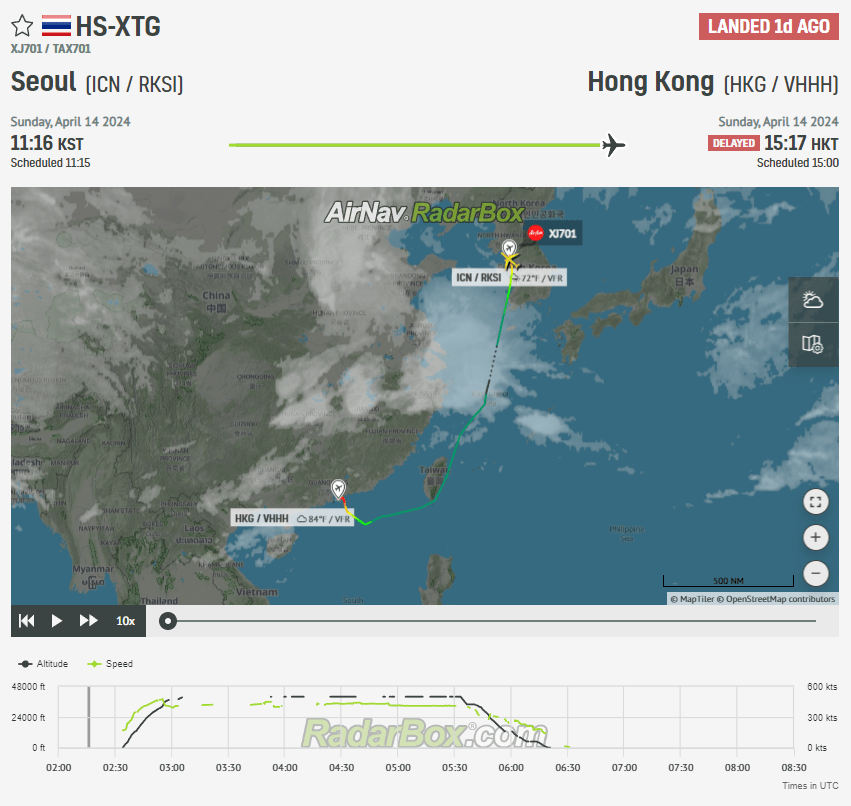 AirAsiaX A330 Diverts to Hong Kong Twice in 24 Hours