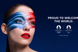 Advertising campaign for Air France Paris Games 2024