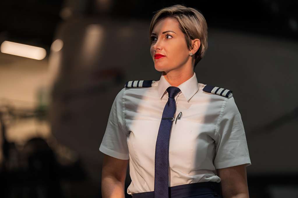 A British Airways Speedbird Pilot Academy trainee