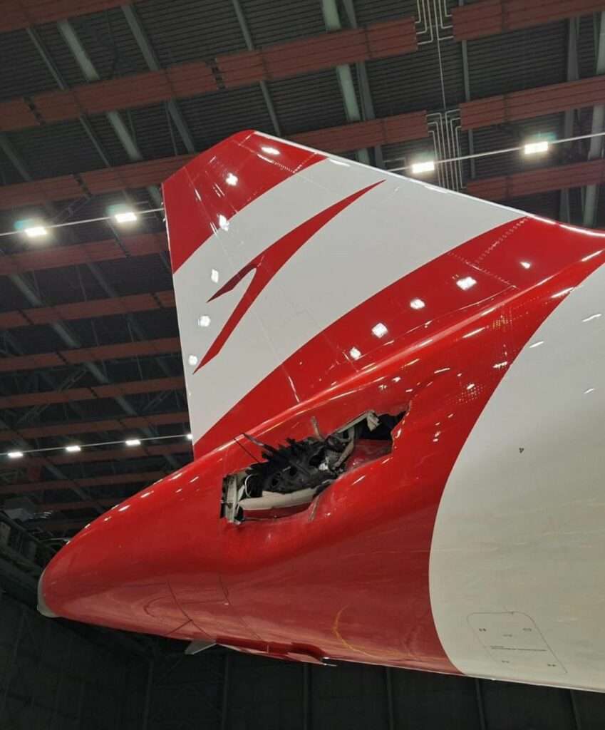 Austrian Airlines Airbus A320neo Damaged in Vienna