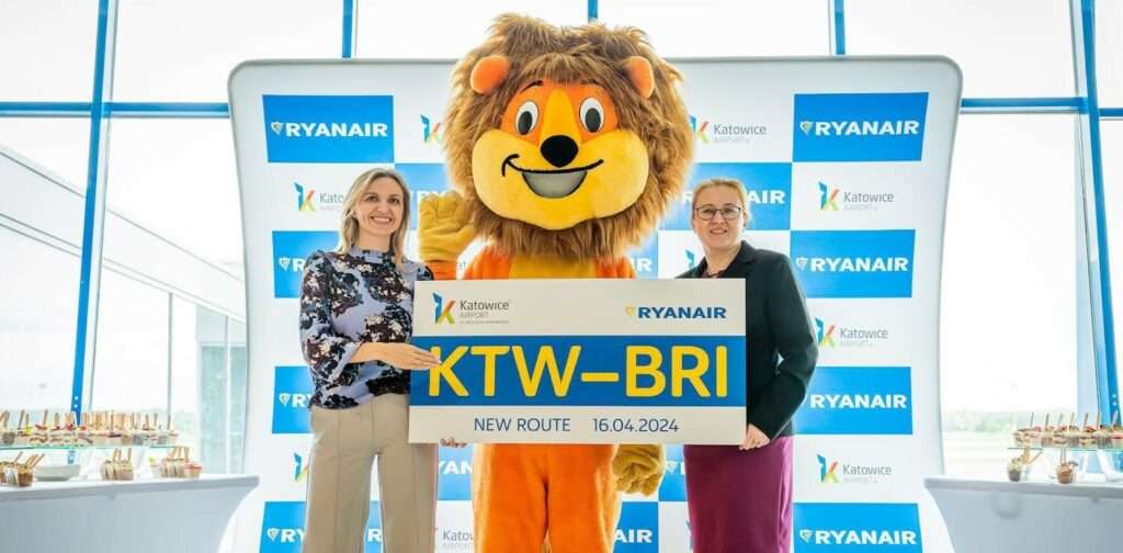 Ryanair Launches New Bari Flights from Katowice