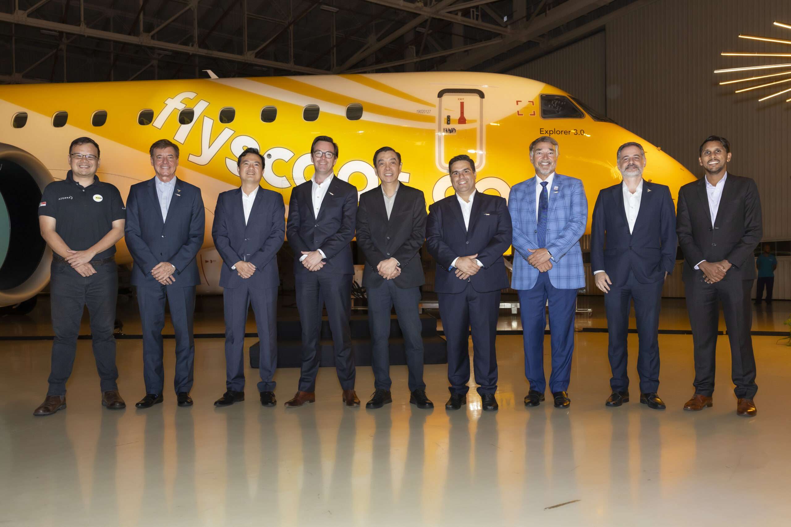 Celebration in Sao Paulo: Scoot Receives First Embraer E190-E2