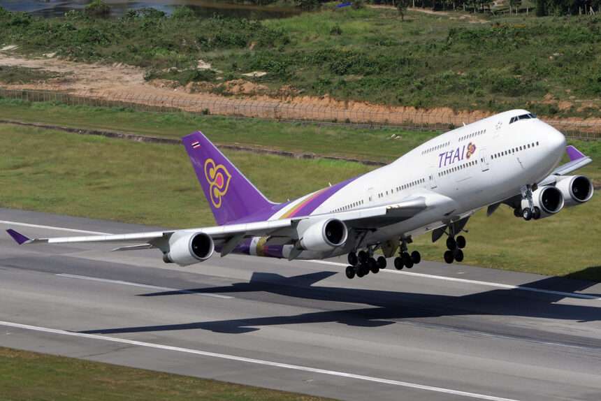 Thai Airways Bids Farewell to the Boeing 747 in Bangkok